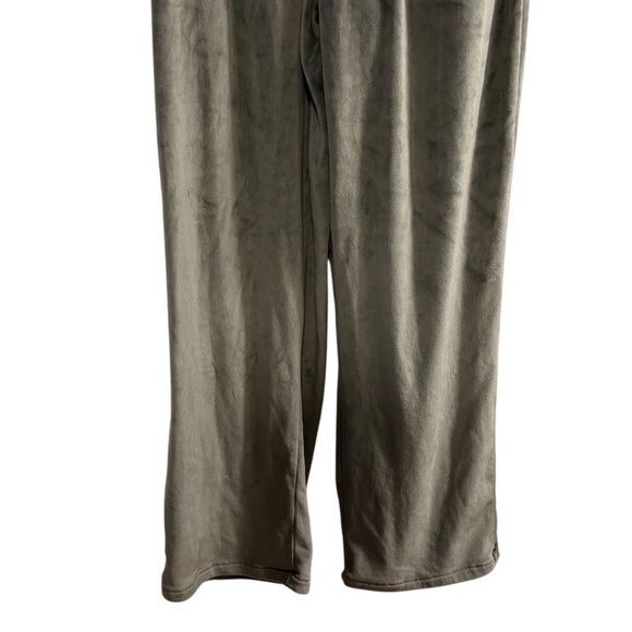 Skims Women's Gray Velour Wide-Leg High Rise Pull-On Pants Size S - Picture 5 of 9
